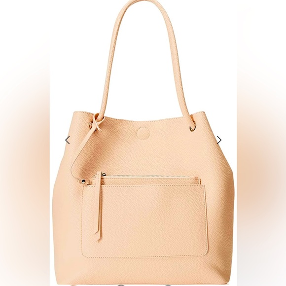 Amazon Essentials Handbags - Amazon Essentials “Joela” Large Shoulder Tote Bag Purse Blush